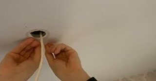 Установка люстры в Алейске в октябре